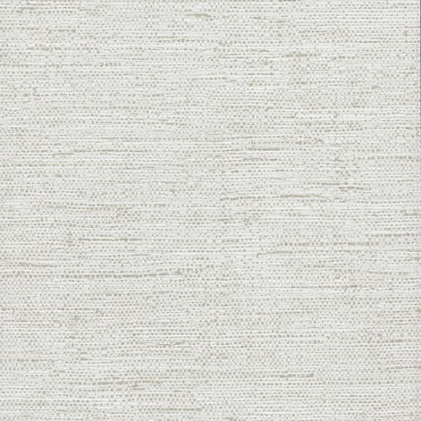 Emelia White Off Ivory & Pearl Wallcovering | Jeffrey Stevens