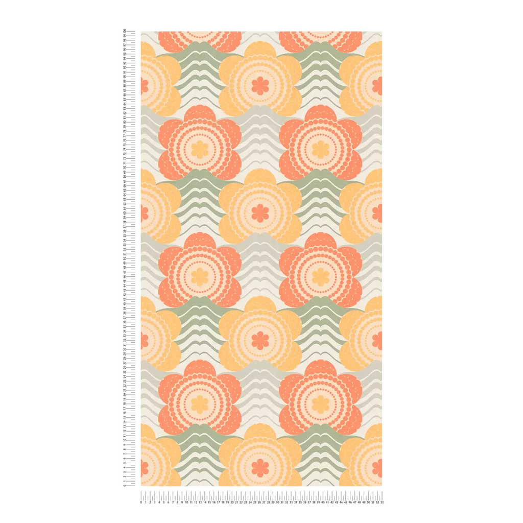 Retro Chic Beige Wallcovering | AS Creation