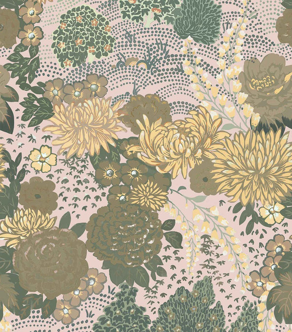 Maria Luisa Rosáceo, Rosáceo Wallcoverings | Coordonné