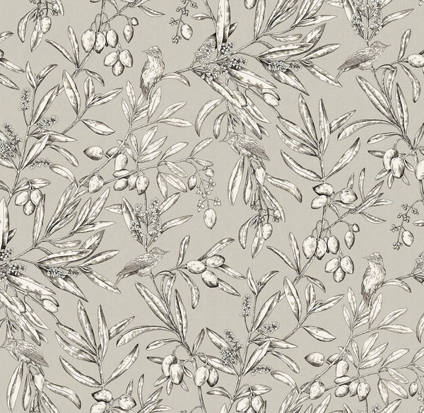 Aceituna Arroz/Beige, Arroz/Beige Wallcoverings | Coordonné