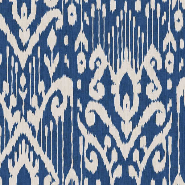 Padmasalis Blue, Blue Wallcoverings | Coordonné
