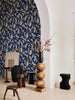 Moroccan Branches Blue, Blue