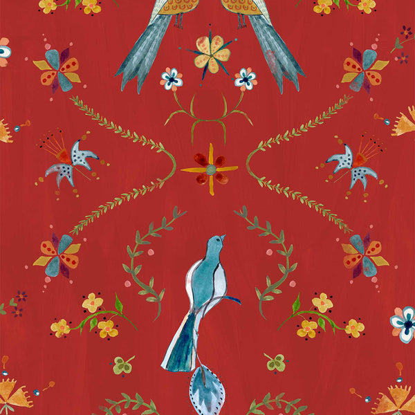 Metaphoric birds Red | Coordone Europe