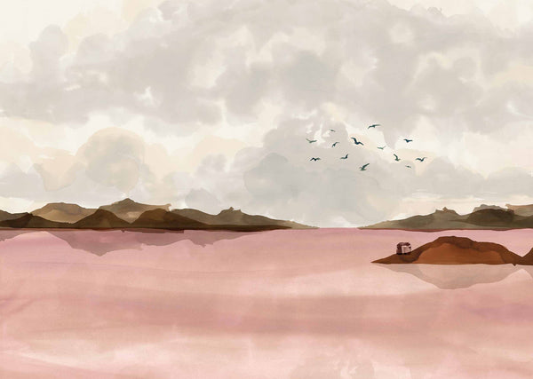 Dungeness view Pink | Coordone Europe