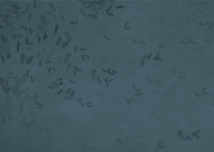 Leaves reflection Blue | Coordone Europe