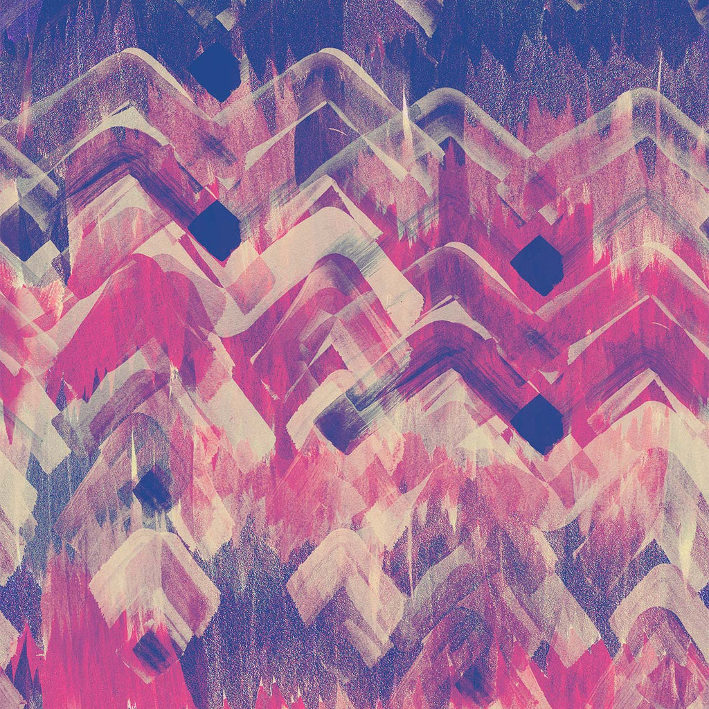 Brushed Herringbone Pink, Pink