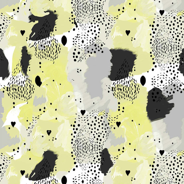 Love Leopard Lemon, Leopard Lemon Wallcoverings | Newwall