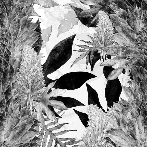 Kimolia Black, Black Wallcoverings | 17 Patterns