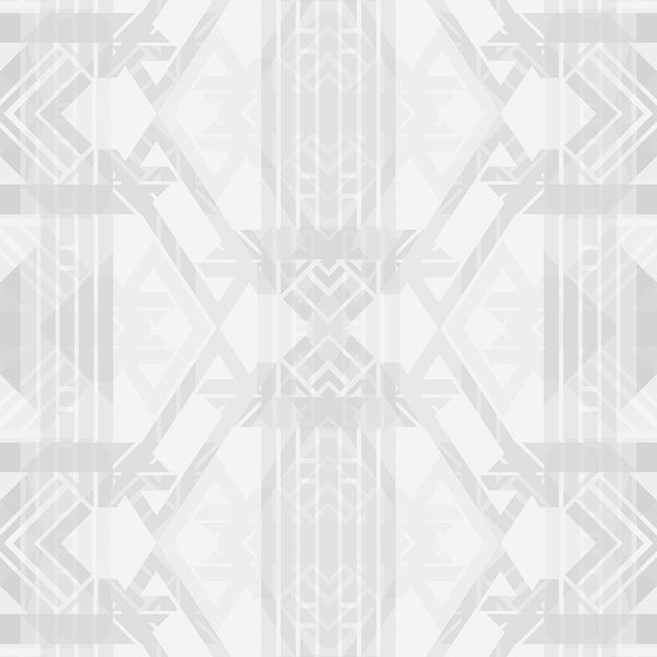 London Deco Grey, Deco Grey Wallcoverings | Newwall