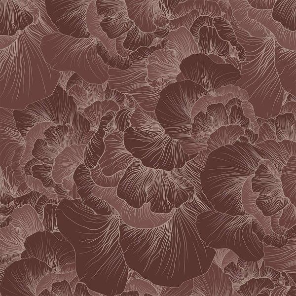 Venation Burgundy, Burgundy Wallcoverings | Newwall