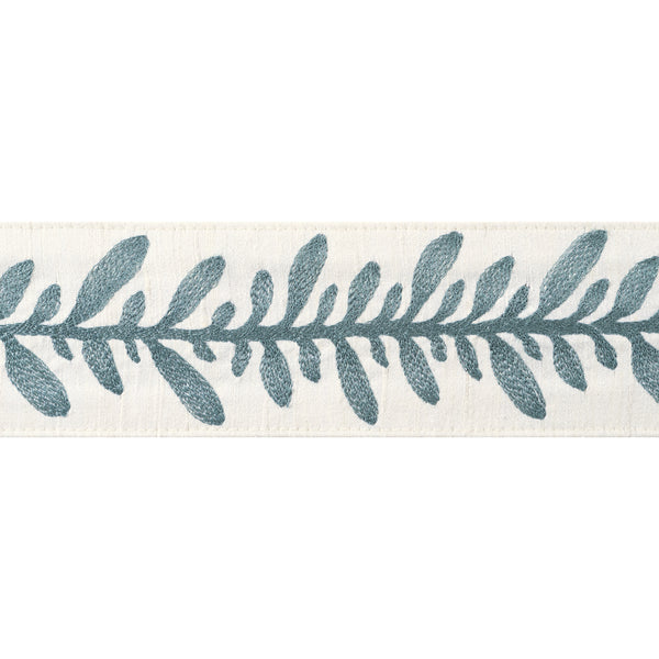 Calathea Tape Tapes &amp; Trims – Peacock Fabric | Thibaut