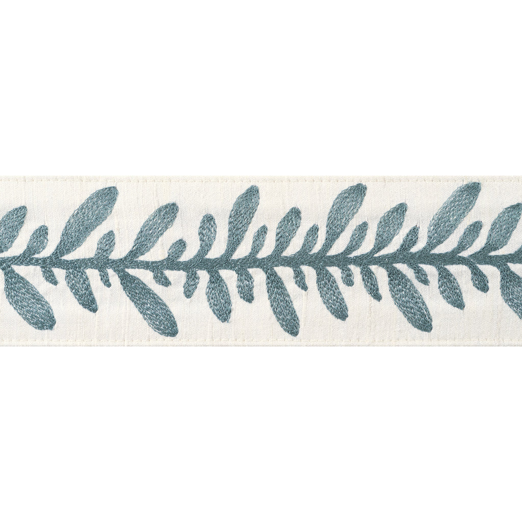 Calathea Tape Tapes &amp; Trims – Peacock Fabric | Thibaut