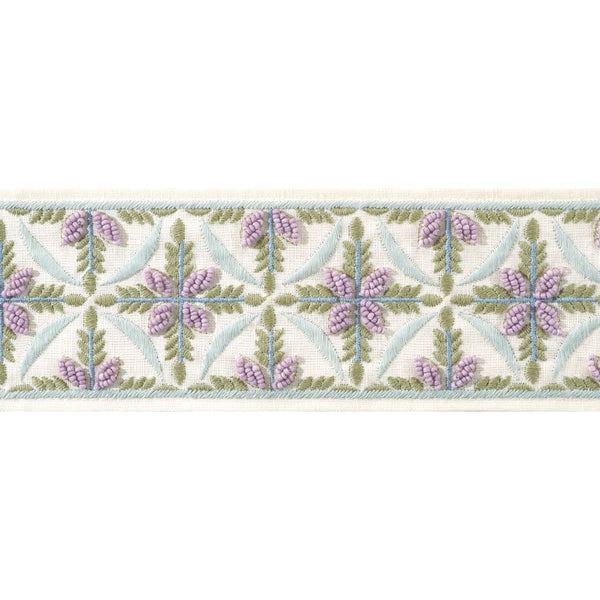 Leila Tape Tapes & Trims – Lilac and Willow Fabric | Thibaut