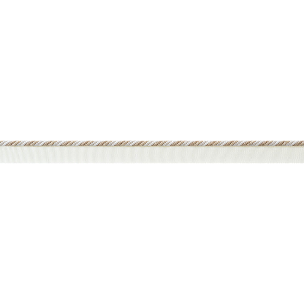 Maren Cord Tapes & Trims – Linen and Ivory Fabric | Thibaut