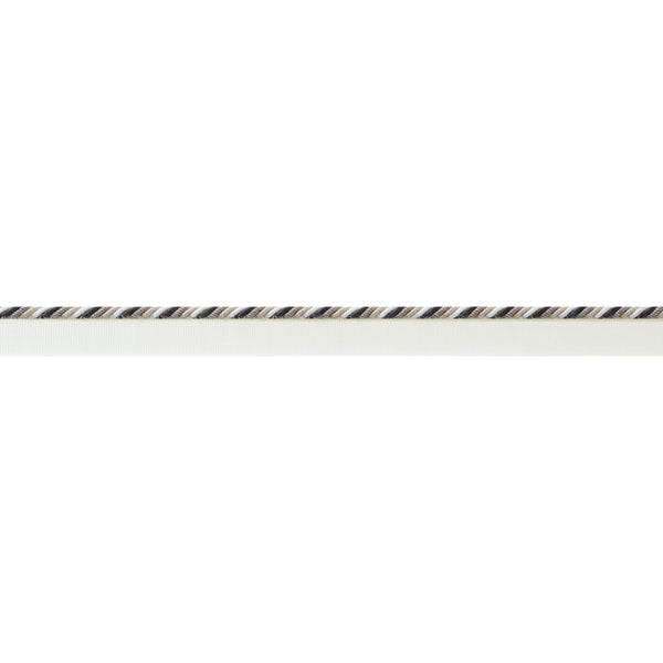 Maren Cord Tapes &amp; Trims – Ebony and Stone Fabric | Thibaut