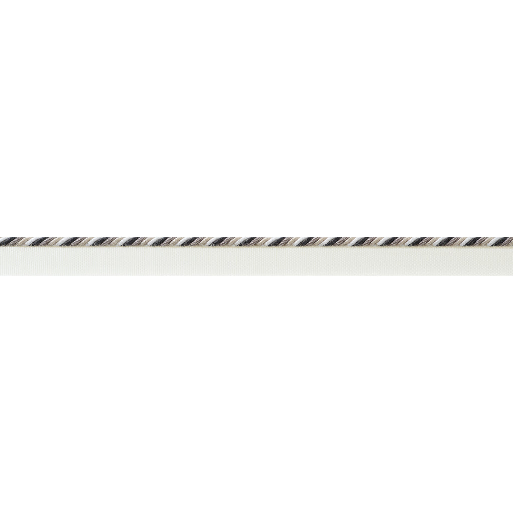 Maren Cord Tapes &amp; Trims – Ebony and Stone Fabric | Thibaut