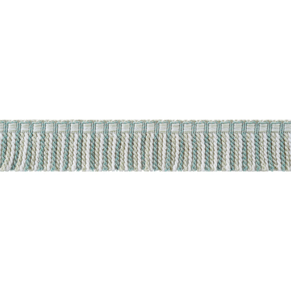 Esme Fringe Tapes &amp; Trims - Aqua and Willow | Thibaut