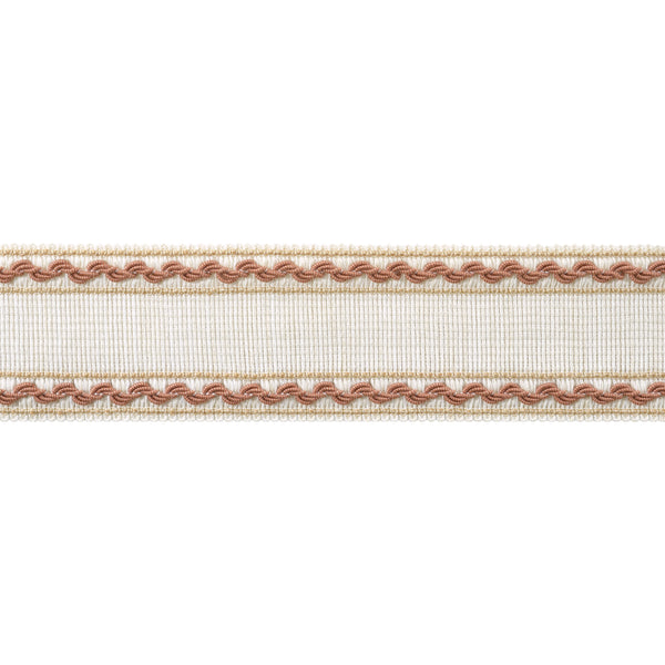 Gabrielle Tape Tapes & Trims – Paprika and Soft Gold Fabric | Thibaut