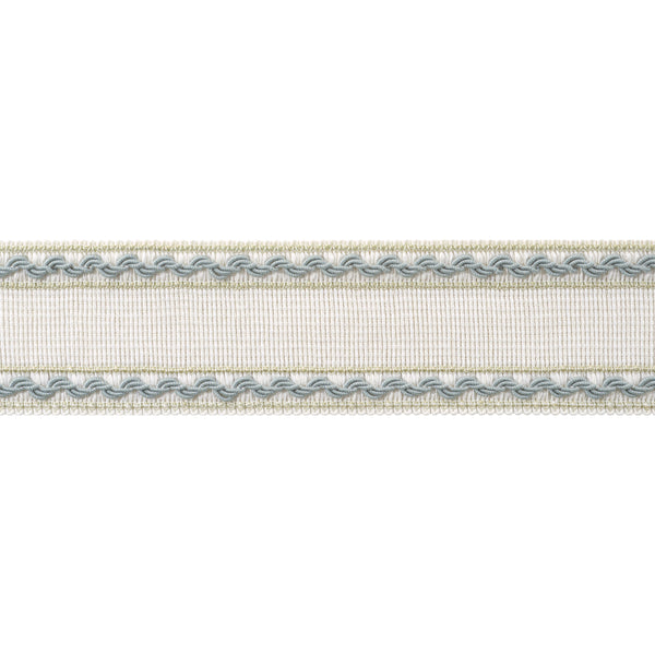 Gabrielle Tape Tapes &amp; Trims - Aqua and Willow | Thibaut