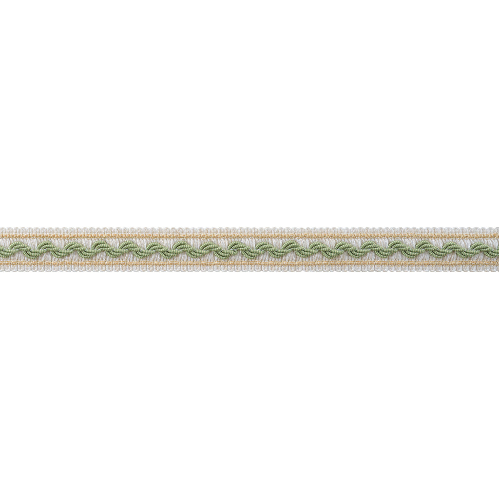 Bree Tape Tapes & Trims – Willow and Soft Gold Fabric | Thibaut