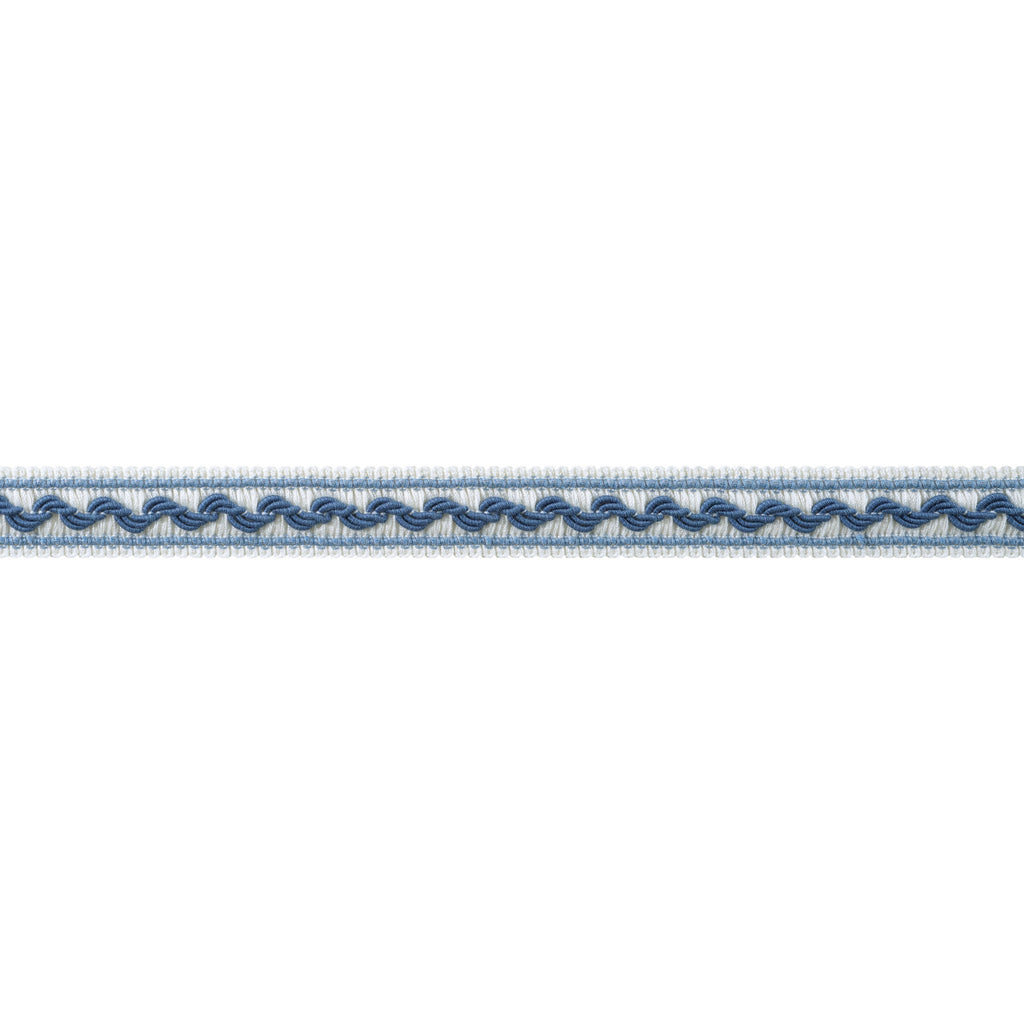 Bree Tape Tapes & Trims – French Blue and Sky Fabric | Thibaut