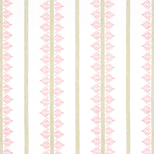 Fern Stripe Wallcovering – Blush | Thibaut