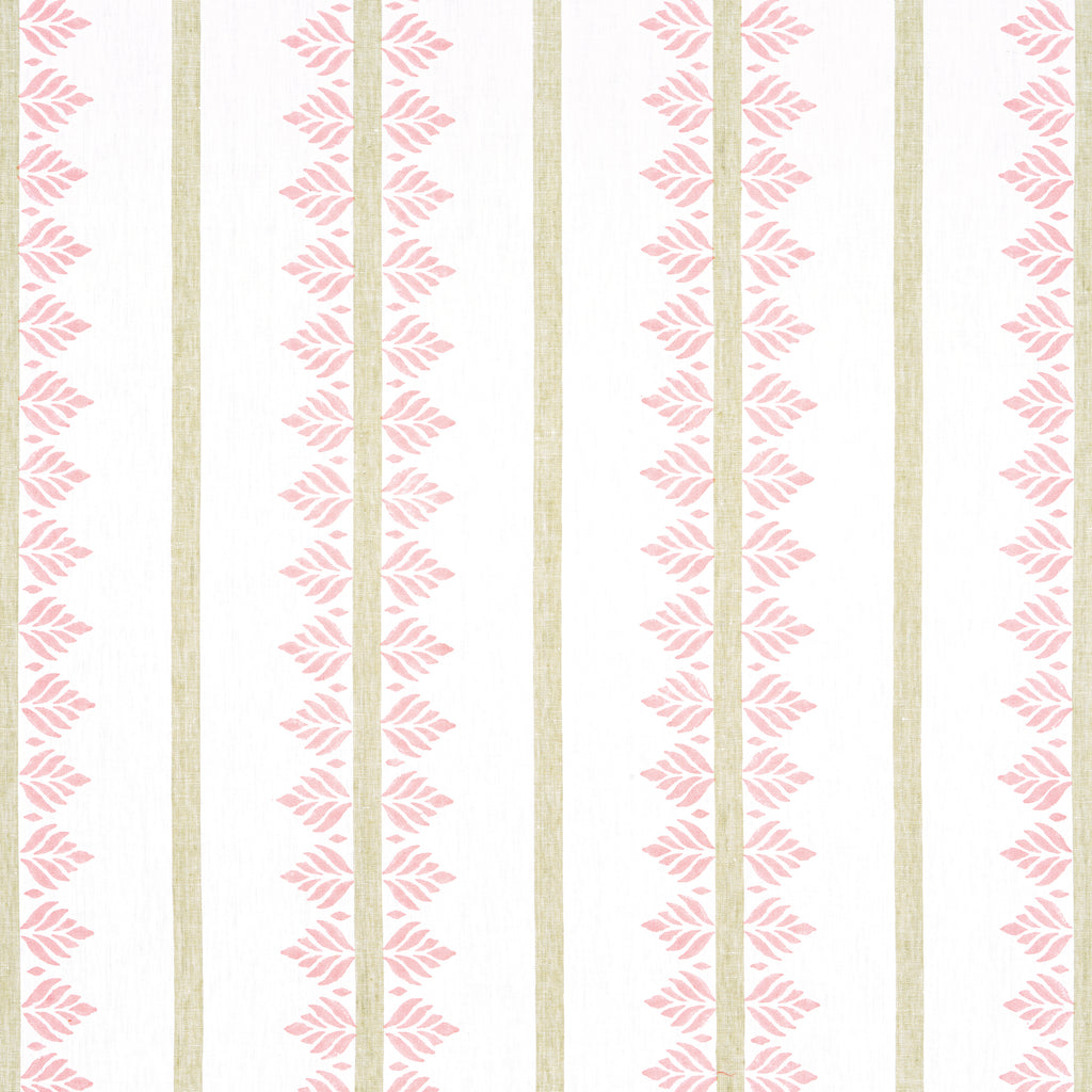 Fern Stripe Wallcovering – Blush | Thibaut