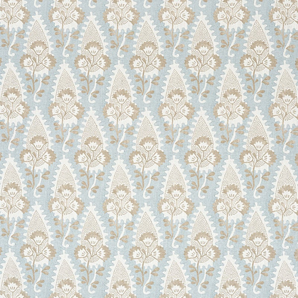 Cornwall Fabric – Spa Blue | Anna French