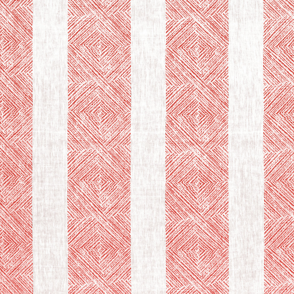 Clipperton Stripe Wallcovering – Red | Thibaut