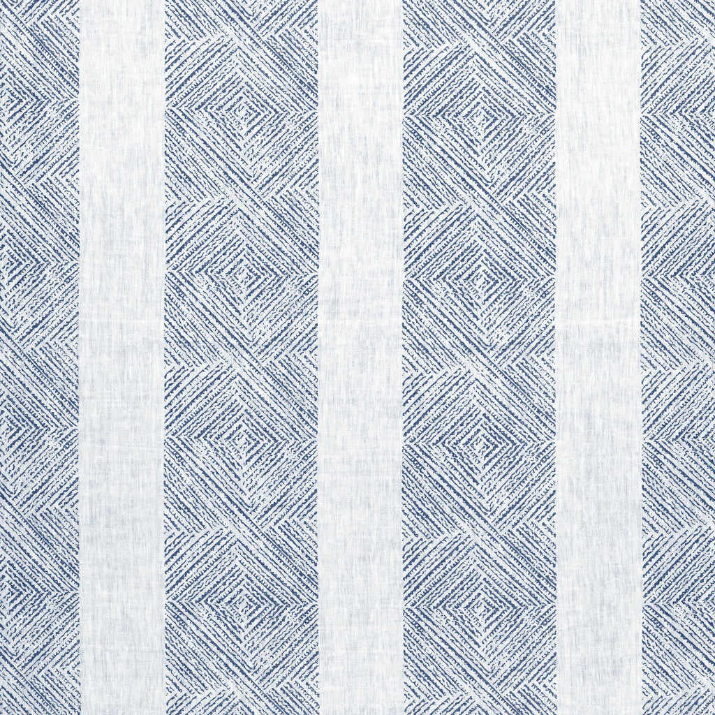 Clipperton Stripe Wallcovering – Navy | Thibaut
