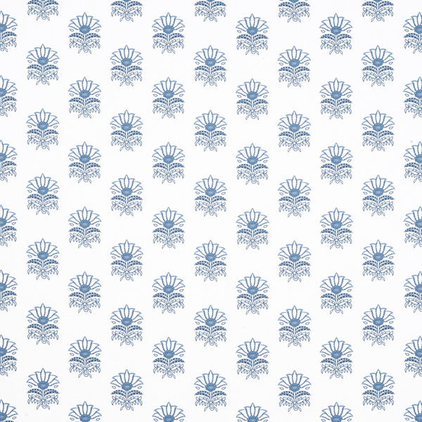 Milford - Blue Wallcovering | Thibaut