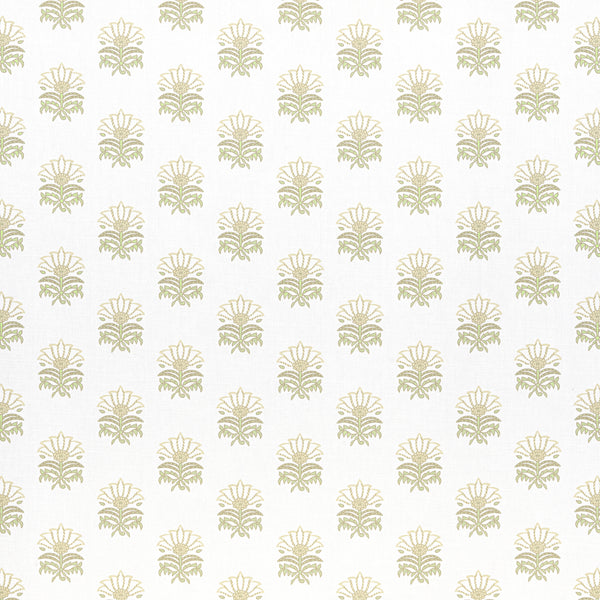 Milford - Beige and Green Wallcovering | Thibaut