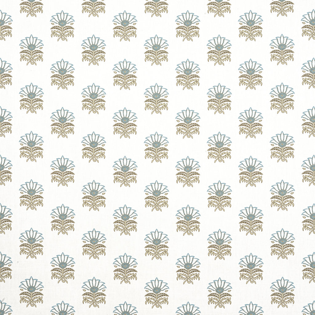 Milford - Spa Blue Wallcovering | Thibaut