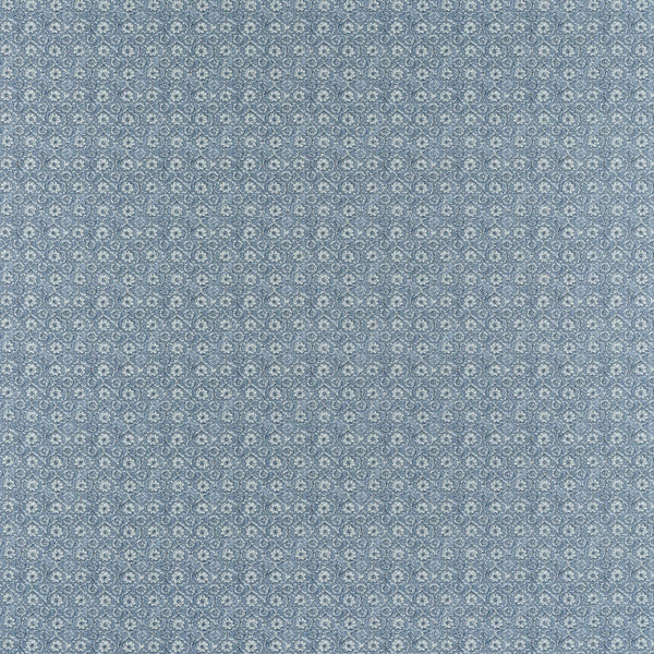 Holly Trellis - Blue Fabric | Anna French