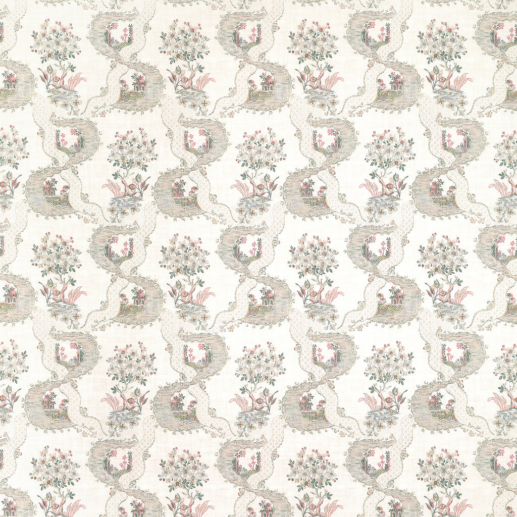 Antoinette - Beige Wallcovering | Thibaut