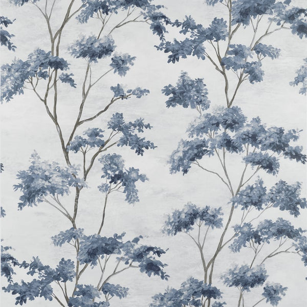 Dalton Fabric – Grey and Spa Blue | Anna French