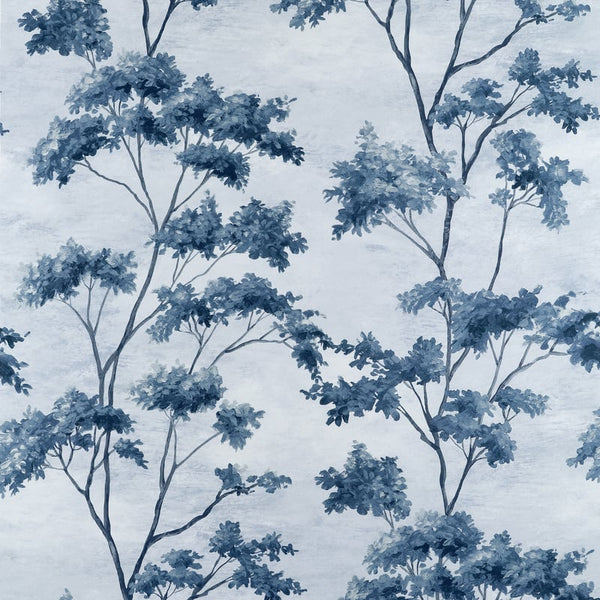 Dalton Fabric – Blue and White | Anna French
