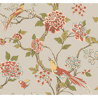 Ponte Vedra Coral Wallcovering | Jeffrey Stevens
