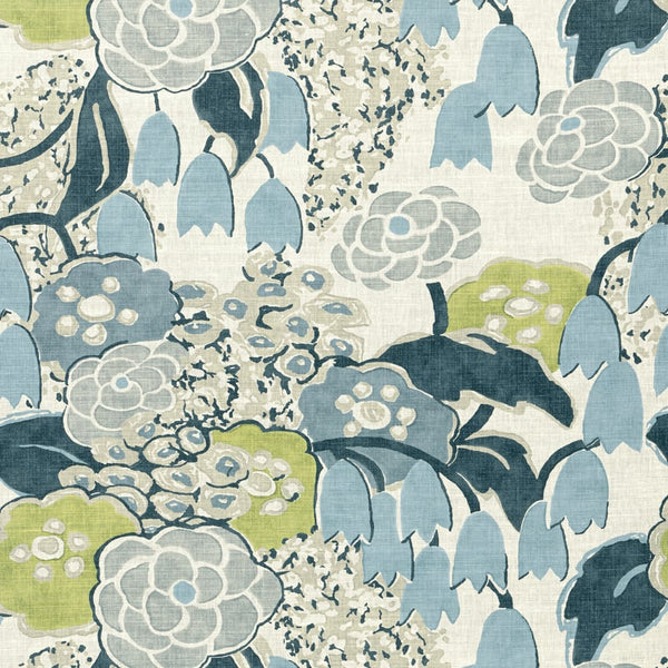 Laura - Citrus and Blue Fabric | Anna French