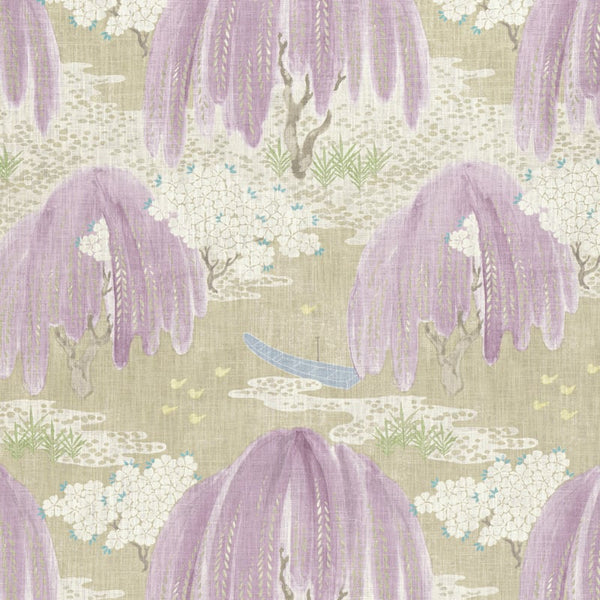 Willow Tree Fabric – Lavender | Anna French