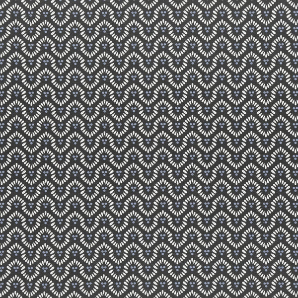 Wynford Fabric – Black | Anna French