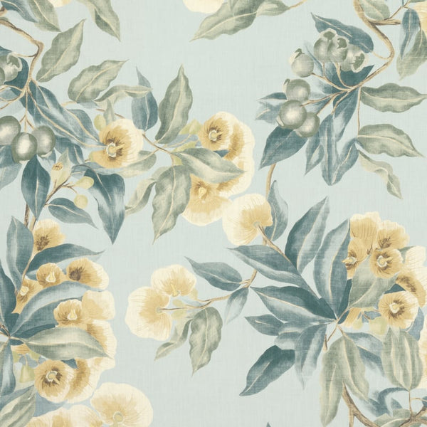 Camellia Garden - Soft Gold Fabric | Anna French