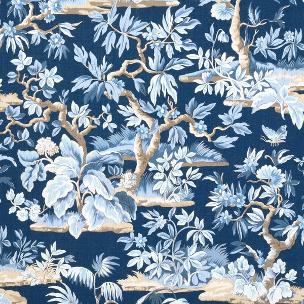 Elwood - Navy Fabric | Anna French