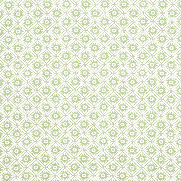 Mini Sun - Green Wallcovering | Thibaut