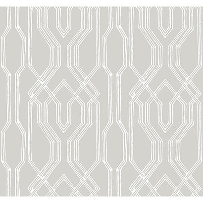 Oriental Lattice Wallpaper | Jeffrey Stevens