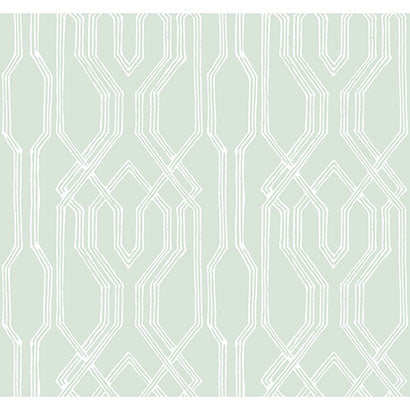 Oriental Lattice Wallpaper | Jeffrey Stevens