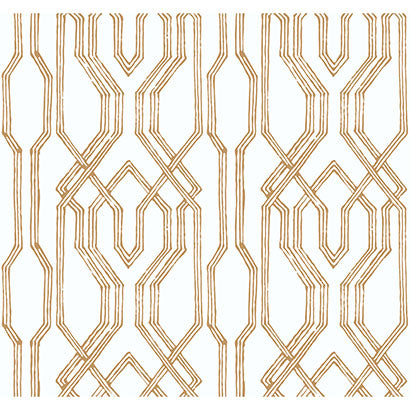 Oriental Lattice Wallpaper | Jeffrey Stevens