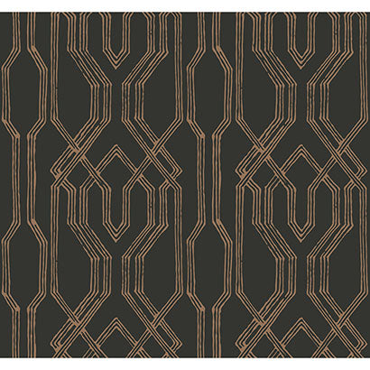 Oriental Lattice Wallpaper | Jeffrey Stevens