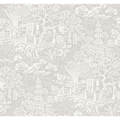Pacific Beach Ivory Wallcovering | Jeffrey Stevens
