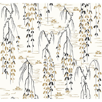 Willow Branches Wallpaper | Jeffrey Stevens
